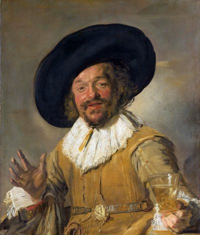 The Merry Drinker by Frans Hals